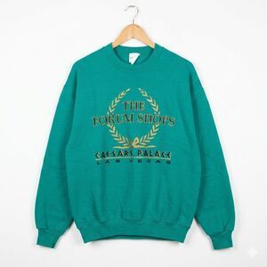 Caesars Palace Las Vegas The Forum Shops Casino Crewneck Medium USA Vintage